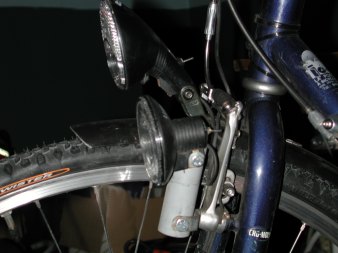 Front view of the tandem
